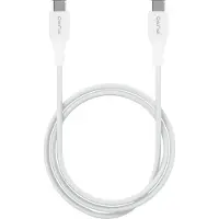 Puro Plain USB-C - USB-C Power Delivery-kabel 2 m - hvid