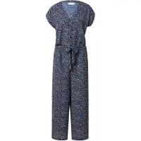 Kaffe Jumpsuit 'Ilona' beige / navy / azur / hvid