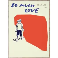 MADO So Much Love Skateboard plakat 30x40 cm