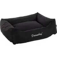 Flamingo Hundekurv Dreambay - Sort - 80 x 67 x 22 cm