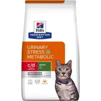 Hill's Pet Nutrition c/d Urinary Stress + Metabolic - 3 kg