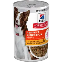 Hill's Pet Nutrition Science Plan Perfect Digestion Hundefoder - 12 x 363 g