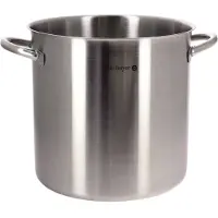 De Buyer 3507.24, 10 L, Rustfrit stål, Keramik, Gas, Halogen, Induktion, Rustfrit stål, Rustfrit stål