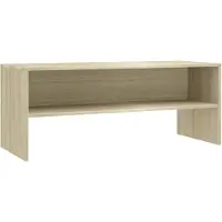 vidaXL TV-Bord 100x40x40 Cm Konstrueret Træ - Sonoma-eg
