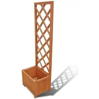 vidaXL plantekasse med espalier 40 x 30 x 135 cm
