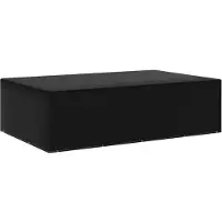 vidaXL Møbelovertræk 4 Pers. Polyrattansæt 8 Huller - 1 / 205 x 325 x 90 cm