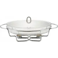 KINGHOFF Podgrzewacz Maisto šildytuvas, stiklinis - plieno, 3 l, „Kinghoff“
