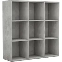vidaXL Bogreol 98x29x97,5 Cm Konstrueret Træ - Betongrå