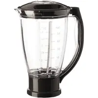 Moulinex XF634BB1, Blender skål, Sort, Transparent, 1,5 L, QA40/QB40/QA50/QB50/QA60/QB60/QA70