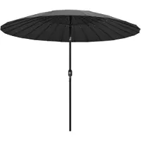 vidaXL Parasol Med Aluminiumstang 270 Cm - Antracitgrå