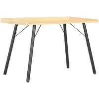 vidaXL skrivebord 90x50x79 cm egetræsfarve