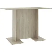 vidaXL Spisebord 110X60X75 Cm Konstrueret Træ - Sonoma-eg
