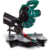 Vonroc Kap-/ geringssav - 1700W - 216mm | Elektrisk vinkelsav til træ, laminat og bjælker | Med laser og LED