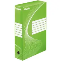 Esselte Arkivæske Vivida FSC BOXY 80 mm grøn karton - (25 stk.)