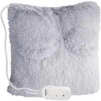 Mesko Flannel fleece elektrisk varmepude med 2 temperaturindstillinger - Grå