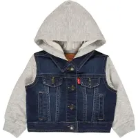 Levi's Kids Overgangsjakke blue denim / grå-meleret