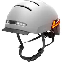 LIVALL Neo Smart Bluetooth LED/SOS City-hjelm, grå, r. L (BH51M)