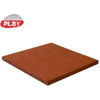 Falk gummibelægning 50x50x3 cm rød NORDIC PLAY Active (810-167)