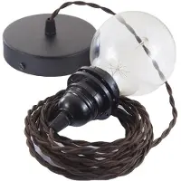 Creative Cables Tm13 2 M Hængende Lampe Pendel Til Lampeskærm