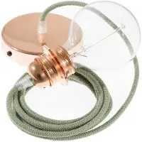 Creative Cables Rd72 Zigzag Diy 2 M Hængende Lampe Pendel Til Lampeskærm