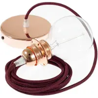 Creative Cables Rm19 1 M Hængende Lampe Pendel Til Lampeskærm