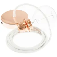 Creative Cables Rc01 Diy 50 Cm Hængende Lampe Pendel Til Lampeskærm