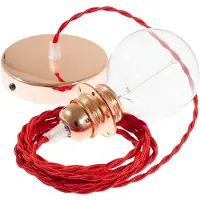 Creative Cables Tm09 1 M Hængende Lampe Pendel Til Lampeskærm