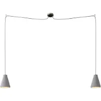 Creative Cables Spider Funnel 2 Falls With Bulbs Pendellampe