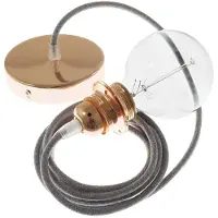 Creative Cables Rx09 Diy 50 Cm Hængende Lampe Pendel Til Lampeskærm