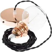 Creative Cables Tm04 50 Cm Hængende Lampe Pendel Til Lampeskærm