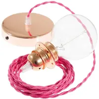 Creative Cables Tm08 50 Cm Hængende Lampe Pendel Til Lampeskærm