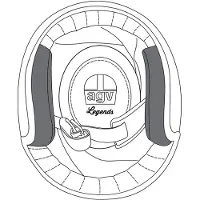 AGV X70 Kindpuder