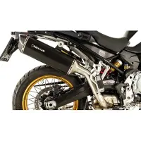 Remus Black Hawk Stainless Steel F 750 Gs 4g85 57 Kw/f 850 Gs 4g85 70 Kw 18 Euro 4 Homologeret Slip On Lyddæmper