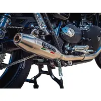 Gpr Exhaust Systems Deeptone Triumph Speed Twin 900 20-21 Stainless Steel Slip On Homologeret Lyddæmper
