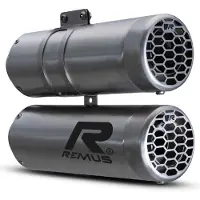 Remus Double Mesh Stainless Steel R Nine T/pure/scrambler/urban G/urban S 21 Homologeret Slip On Lyddæmper