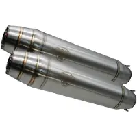 Gpr Exhaust Systems Deeptone Inox Cafè Racer Silencer Without Link Pipe Gn 250 94-98 Homologeret Lyddæmper