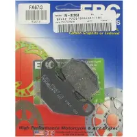EBC Fa Series Organic Fa067/3 Bremseklodser