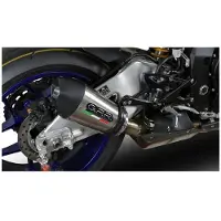 Gpr Exhaust Systems Gp Evo4 Titanium Yzf R1/r1-m 17-20 Euro 4 Homologeret Slip On Lyddæmper
