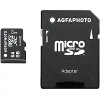 Agfa MicroSDXC Hukommelseskort 10582 - 64GB