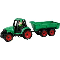 Lena Truckies 01625, Traktor, 2 År, Plast, Sort, Grøn, Rød