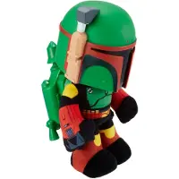 Star Wars Boba Fett Plysdyr Med Stemmekloningsfunktion Til Børn