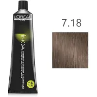 L'Oréal Professionnel Inoa Permanent farvning 60 ml 7.18 Ash Mocha Blonde