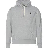 Ralph Lauren Polo Ralph Laurentil mænd. 710766778006 RL grå fleece-sweatshirt med hætte (L), Casual, Bomuld