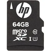 HP Micro Sdxc Cl10 U1 64gb Hukommelseskort Med Adapter