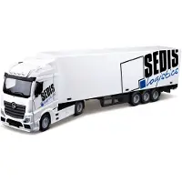Bburago 1:43 Hauler Med Container Truck 2 Paller 2 Kurve 18-31471 Lastbil