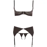 Abierta Fina Shelf Bra Set