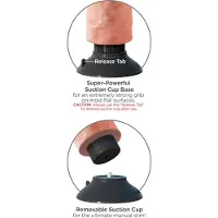 King Cock 9" Vibrating Cock