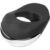 Hot Octopuss Atom Plus Sort Vibrerende Ring