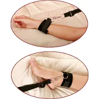 Fetish Fantasy Bed Bondage Sæt Manchetter og Remme