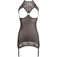 Abierta Fina Open-Cup Lingerie Dress